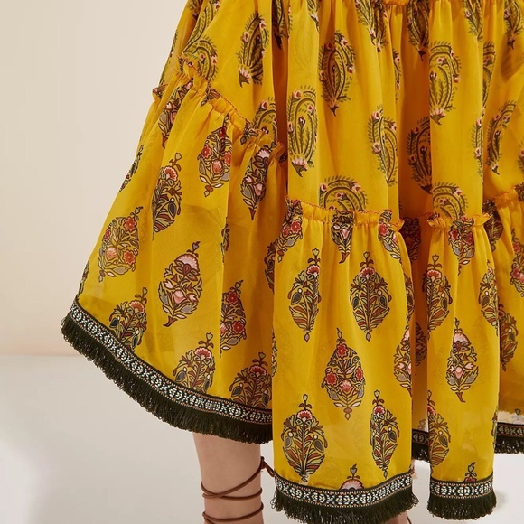 Anthropologie Sachin & Babi Tiered Midi Dress - Picture 5 of 13